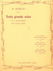 3つのグランド・ソロ・Op.57・No.3（フリードリヒ・クーラウ）（フルート+ピアノ）【Trois Grands Solos - Opus 57 : N° 3 En Sol Majeur】