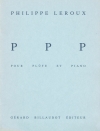PPP（フィリップ・ルルー）（フルート+ピアノ）