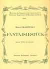Fantaisiestuck（アンリ・マルテッリ）（フルート+ピアノ）