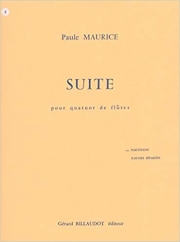 パーティション組曲（ポール・モーリス）（フルート四重奏）【Suite Partition】