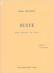パーティション組曲（ポール・モーリス）（フルート四重奏）【Suite Partition】