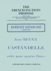 カスタンデル（ジャン・マイヤー）（フルート四重奏）【Castandelle】