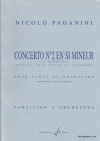 協奏曲・No.2・ロ短調（ニコロ・パガニーニ）（フルート+ピアノ）【Concerto No2 En Si Mineur】