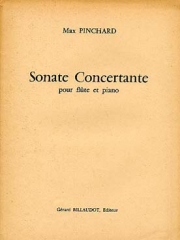 協奏的ソナタ（マックス・ピンチャード）（フルート+ピアノ）【Sonate Concertante】