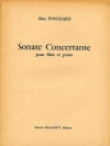 協奏的ソナタ（マックス・ピンチャード）（フルート+ピアノ）【Sonate Concertante】