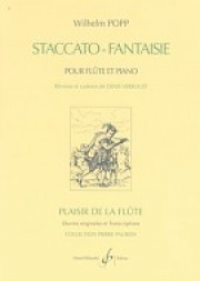スタッカート・ファンタジー（ヴィルヘルム・ポップ）（フルート+ピアノ）【Staccato Fantaisie】