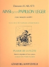 Ainsi Qu’un Papillon Leger（ドメニコ・スカルラッティ）（フルート+ピアノ）【3 Sonates】