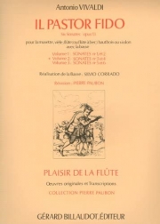 「忠実な羊飼い」・Vol.2（アントニオ・ヴィヴァルディ）（フルート+ピアノ）【Il Pastor Fido Opus 13 - Volume 2 : Sonates 3 Et 4】