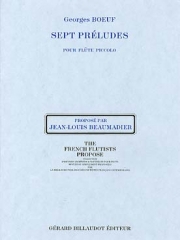 7つの前奏曲（ジョルジュ・ブッフ）（ピッコロ）【Sept Preludes】