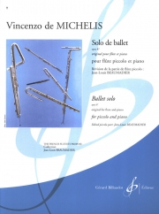 バレエ・ソロ・Op.87（ヴィンツェンツォ・デ・ミケリス）（ピッコロ+ピアノ）【Solo De Ballet - Opus 87】