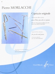 カプリッチオ・オリジナル・Op.4（ピエトロ・モルラッキ）（ピッコロ+ピアノ）【Capriccio Originale - Opus 4】