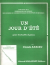 夏の日（クロード・アリュー）（クラリネット+ピアノ）【Un Jour D’Ete】