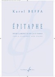 エピタフ（カロル・ベッファ）（クラリネット+ピアノ）【Epitaphe】