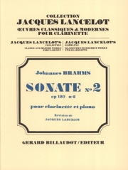 ソナタ・Op.120・No.2（ヨハネス・ブラームス）（クラリネット+ピアノ）【Sonate - Op. 120 n° 2】