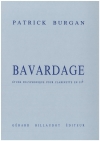 ババード（パトリック・ブルガン）（クラリネット+ピアノ）【Bavardage】
