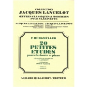 20の小練習曲・Vol.2（ヨハン・ブルグミュラー）（クラリネット）【20 Petites Etudes Vol.2】