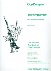 Tout Simplement（ギイ・ダンガン）（クラリネット+ピアノ）