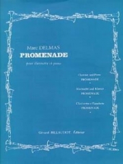 プロムナード（マルク・デルマ）（クラリネット+ピアノ）【Promenade】