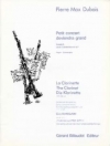 大きな小協奏曲・Vol.1（ピエール・マックス・デュボワ） (クラリネット三重奏）【Petit Concert Devenu Grand Volume 1】