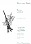 Sonata Di Mady（ピエール・マックス・デュボワ）（クラリネット+ピアノ）