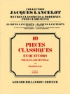 10のクラシック小品・Vol.1（ユージン・ゲイ） (クラリネット四重奏）【10 Pieces Classiques - Volume 1】