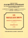 15の小品・Vol.2（ユージン・ゲイ） (クラリネット三重奏）【15 Miniatures - Volume 2】