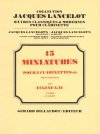 15の小品・Vol.2（ユージン・ゲイ） (クラリネット三重奏）【15 Miniatures - Volume 2】