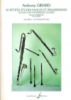 50のやさしい発展的な練習曲・第2巻（アントニー・ジラール）（クラリネット）【50 Petites Etudes Faciles Et Progressives Vol.2】