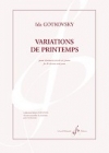 春の変奏曲（イダ・ゴトコフスキー）（クラリネット+ピアノ）【Variations De Printemps】