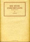 6つの二重協奏曲（フランツ・ヨーゼフ・ハイドン） (クラリネット二重奏）【Six Duos Concertants】