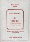 15の小品（シャルル・ケクラン） (クラリネット二重奏）【15 Pieces Sur Des Paysages Bretons】