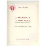 アブラルの歌（ヤーノシュ・コミヴェシュ）（クラリネット+ピアノ）【Les Ritournelles Du Chat Abgral】