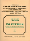 20の技術練習曲・Vol.4（エマヌエレ・クラカン）（クラリネット）【20 Etudes ou Exercices - Volume 4】