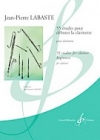 55のクラリネット入門の練習曲（ジャン＝ピエール・ラバステ）（クラリネット）【55 études pour débuter la clarinette】