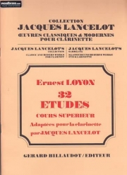 32の上級練習曲（エルンスト・ロワイヨン）（クラリネット）【32 Etudes Cours Superieur】