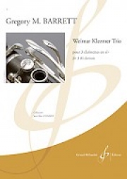 ワイマール・クレズマー・トリオ（グレゴリー・M. バレット） (クラリネット三重奏）【Weimar Klezmer Trio】