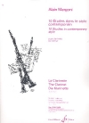 現代様式による10の練習曲（アラン・マルゴーニ）（クラリネット）【10 Etudes Dans Le Style Contemporain】