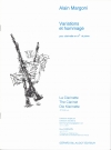 変奏曲とオマージュ（アラン・マルゴーニ）（クラリネット+ピアノ）【Variations et Hommage】