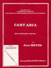 カント・アリア（ジャン・マイヤー）（クラリネット+ピアノ）【Cant-Aria】