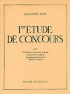 コンクール用練習曲（アレクサンドル・プティ）（クラリネット+ピアノ）【1Re Étude De Concours】