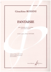 ファンタジー（ジョアキーノ・ロッシーニ）（クラリネット+ピアノ）【Fantaisie】
