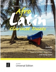 アフロ・ラテン・クラリネット・デュエット (クラリネット二重奏）【Afro-Latin Clarinet Duets】