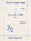24の大練習曲・Op.15・Vol.1 （ヨアキム・アンダーセン）（アルトサックス）【24 Grandes Etudes Opus 15 - Volume 1】
