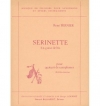 セリネット（ルネ・ベルニエ）（サックス四重奏）【Serinette】