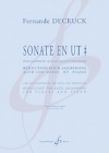 ソナタ・嬰ハ短調（フェルナンド・デクリュック）（アルトサックス+ピアノ）【Sonate en ut Dièse】