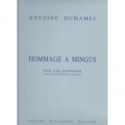 ミンガスを讃えて（アントワーヌ・デュアメル）（サックス五重奏）【Hommage a Mingus】