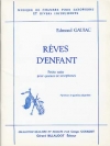 子供の夢（エドモンド・ガウジャック）（サックス四重奏）【Reves D’enfant】