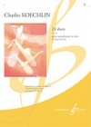24のソルフェージュ・Op.186・Vol.2（シャルル・ケクラン）（アルトサックス）【24 Leçons de Solfège En Duo Op. 186 - Volume 2】