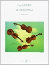 22のカプリス（ギイ・ラクール）（ヴァイオリン）【22 Dodecaprices】