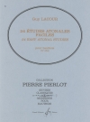 24の無調でやさしい練習曲（ギイ・ラクール）（オーボエ）【24 Etudes Atonales Faciles】